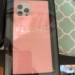 Flaunt pink case 12 pro max